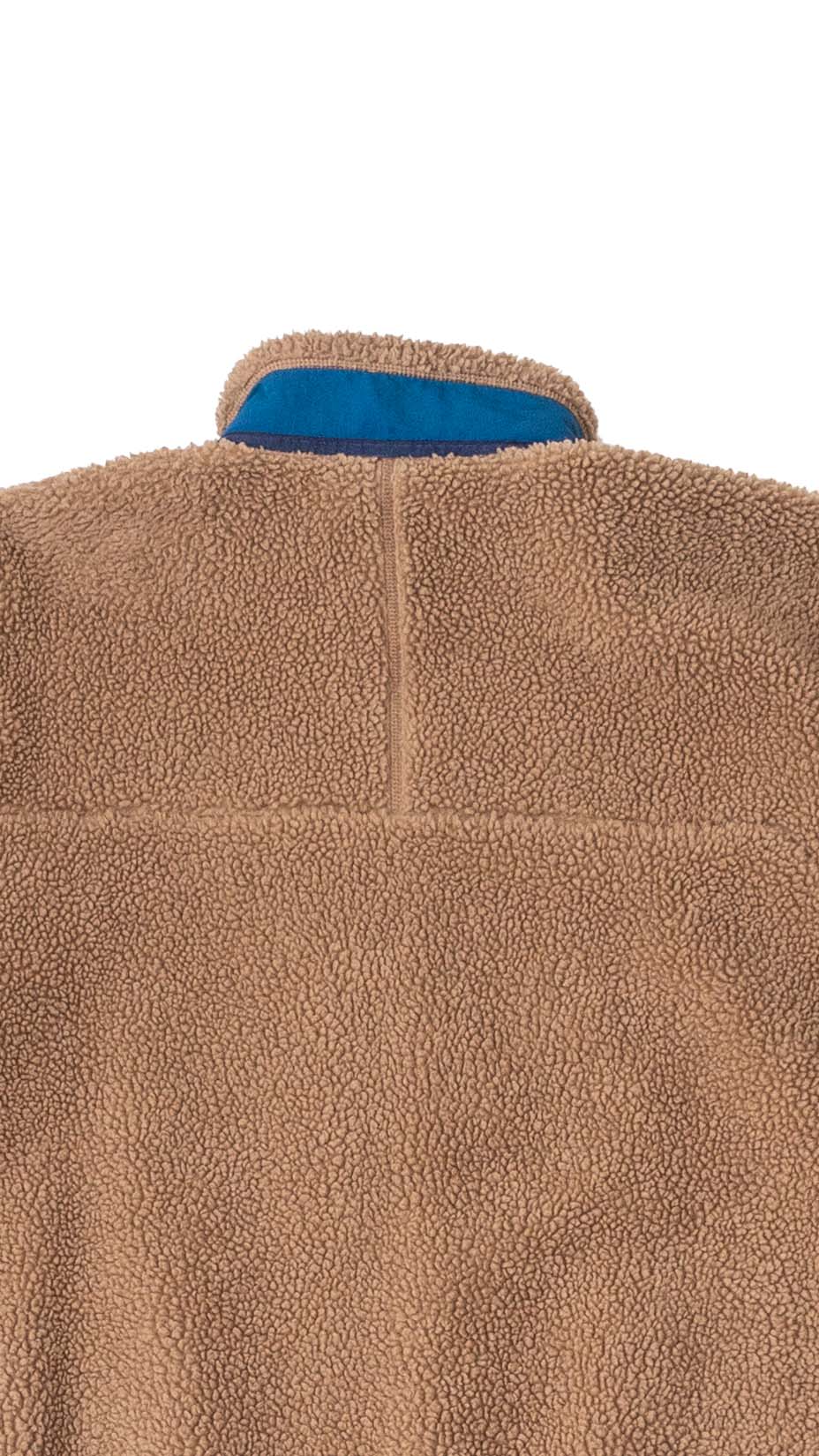 Patagonia Retro X Fleece Jacket, Brown/Blue, L
