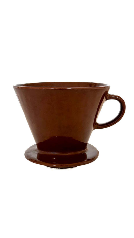 Arabia, Vintage Coffee Dripper, Brown, Large