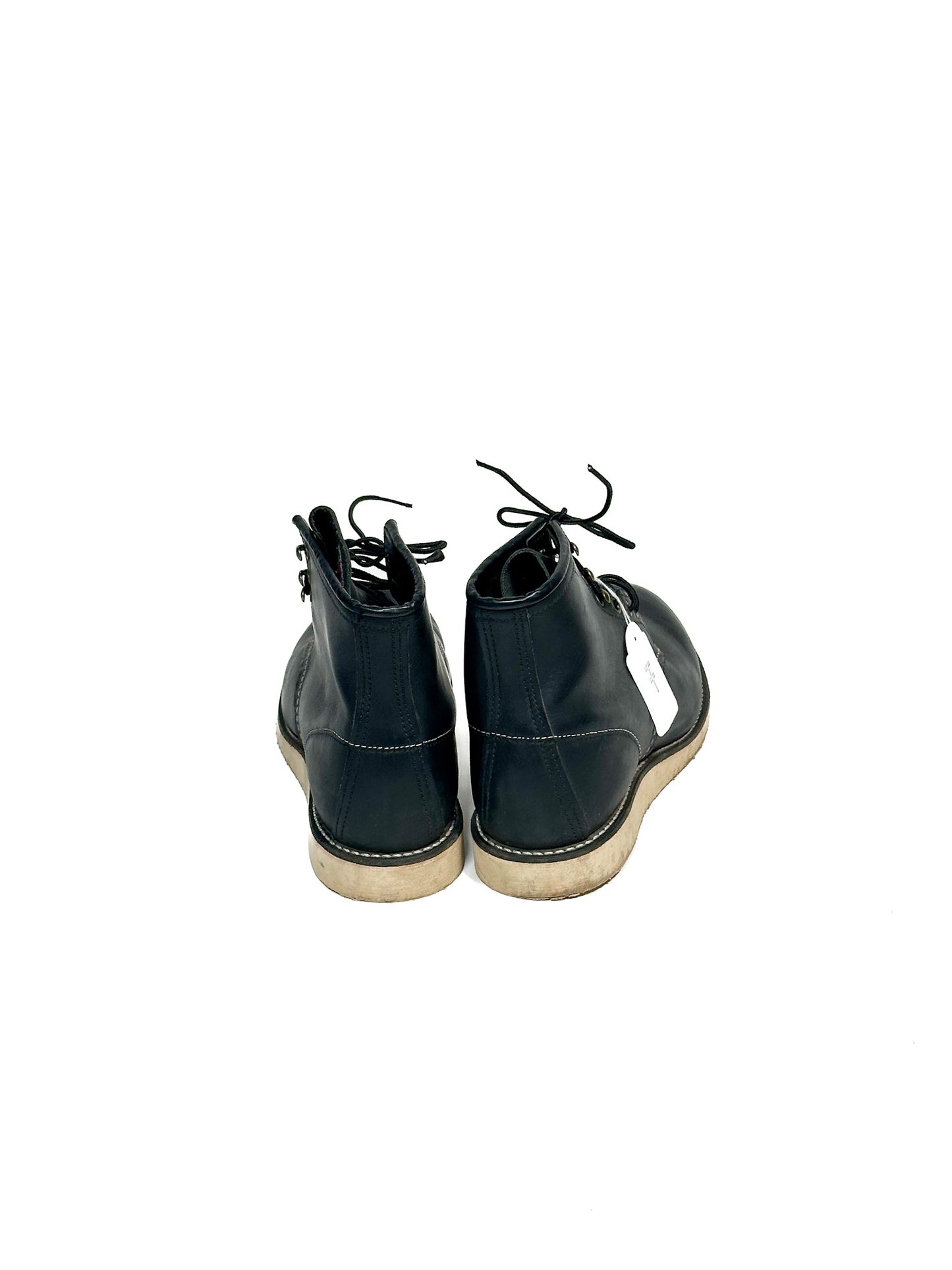 Red Wing Shoes — 2951 Black Leather Rover Boots, Made in USA, US 11.5