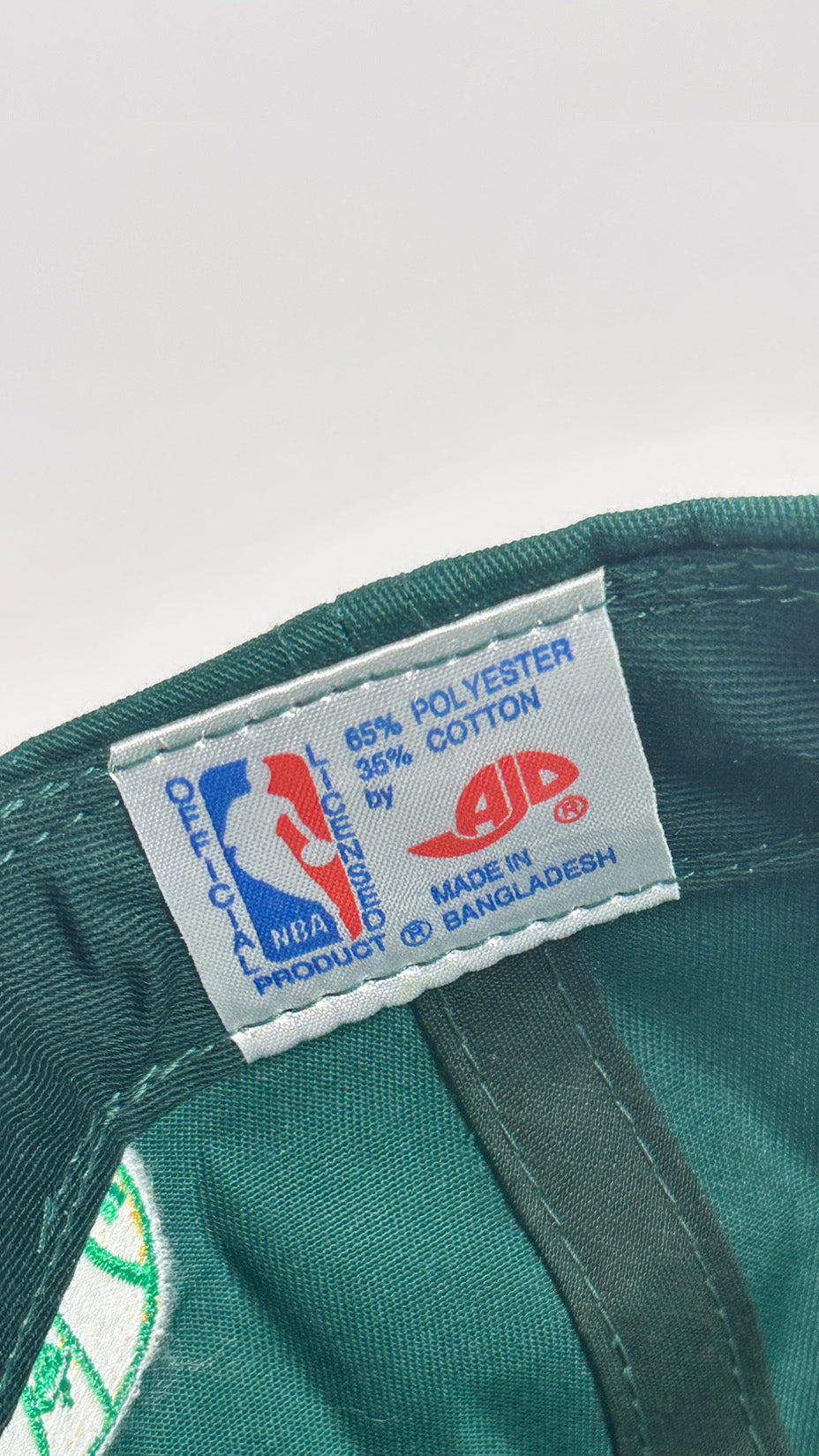 Seattle Supersonics Deadstock Snapback, 90s, Green / Yellow