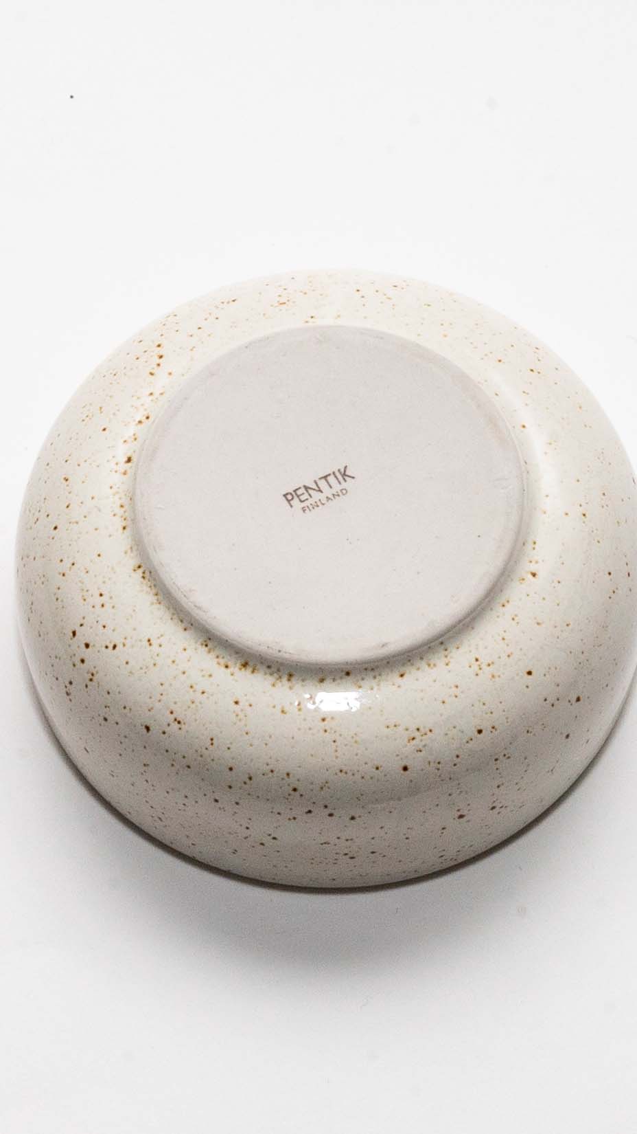 Pentik, Small Ceramic Bowl, white