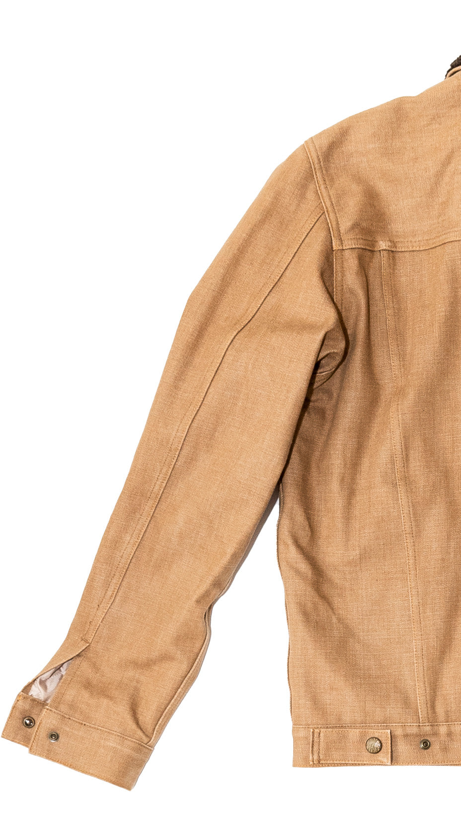 Indigofera Kyle Sherpa Jacket, Brown — L